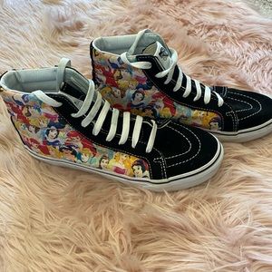Vans x Disney princess high tops